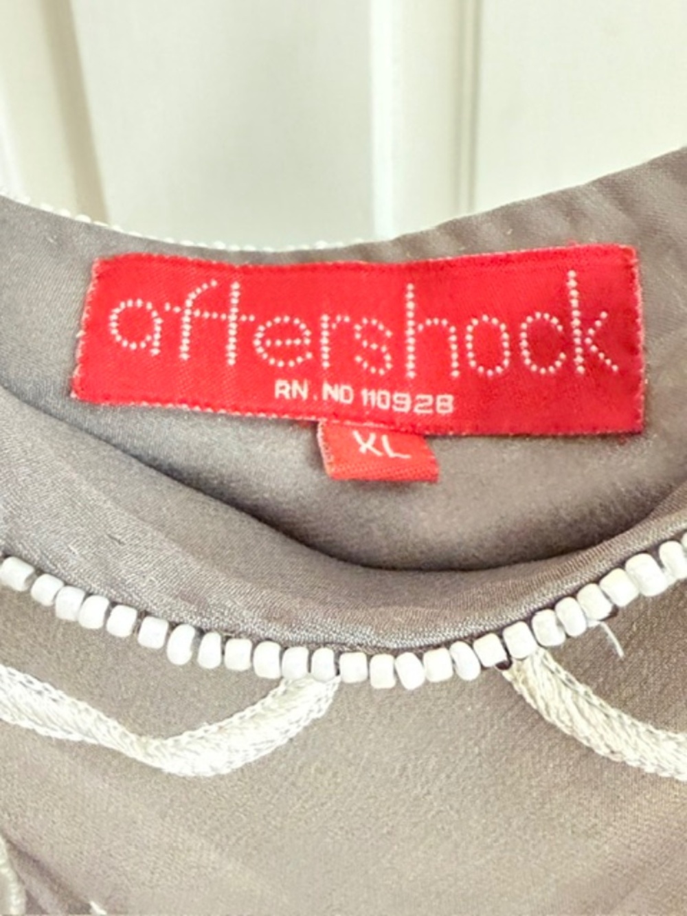 AfterShock Beaded Top